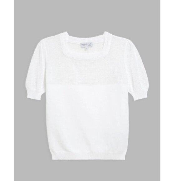 The Wendy cotton sweater is knitted in Italy. RETAIL $370 - Picture 2 of 7